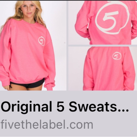 Five the Label Pink Crewneck - Picture 3 of 3